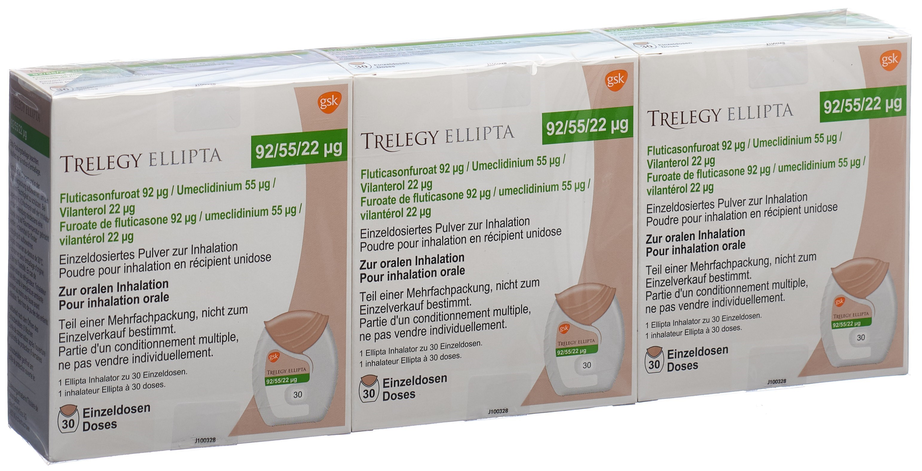 Image 4 - Trelegy Ellipta, pdr inh 92/55/22mcg 