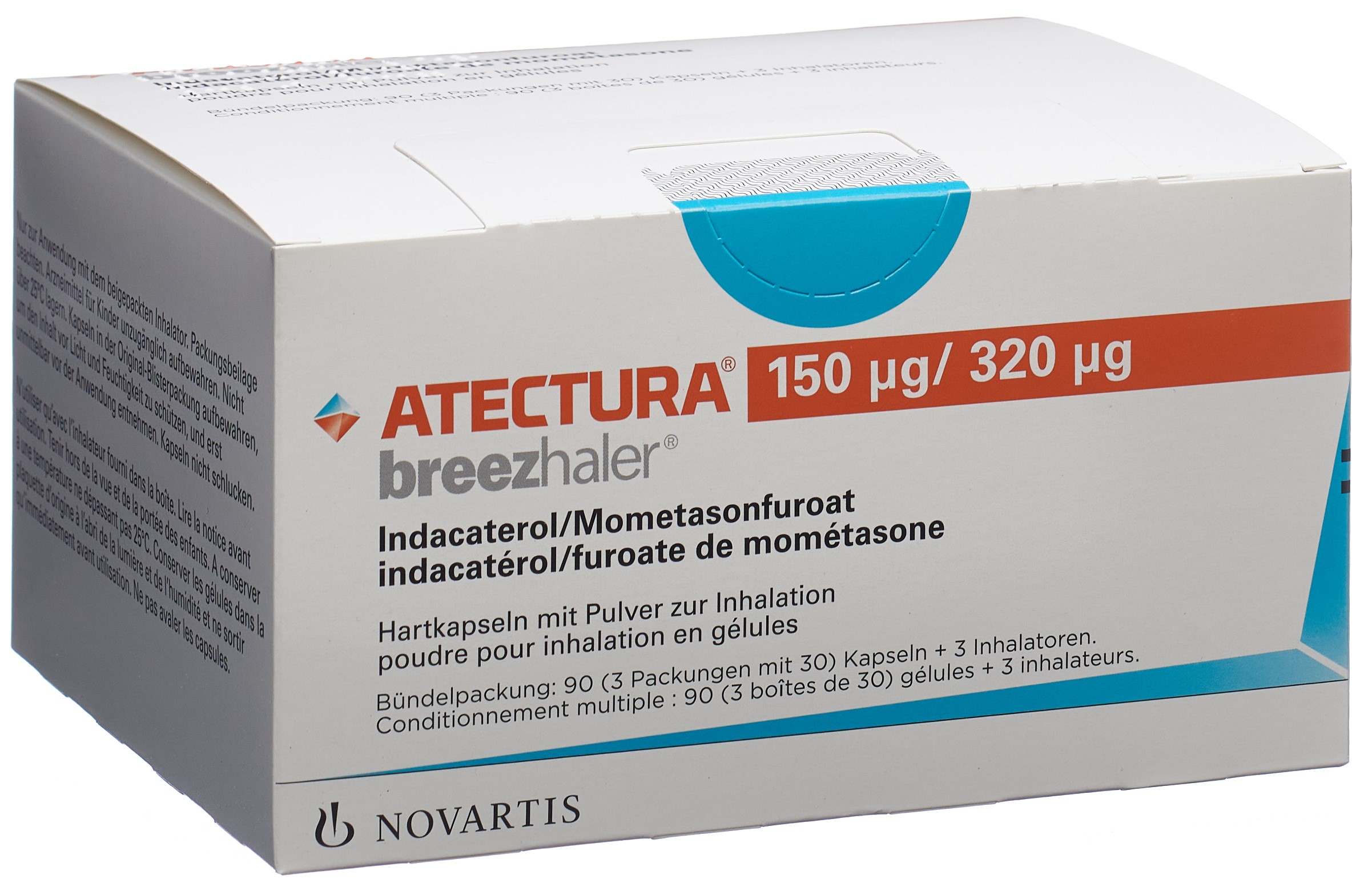 Image 2 - Atectura Breezhaler, caps inh 150mcg/320mcg 