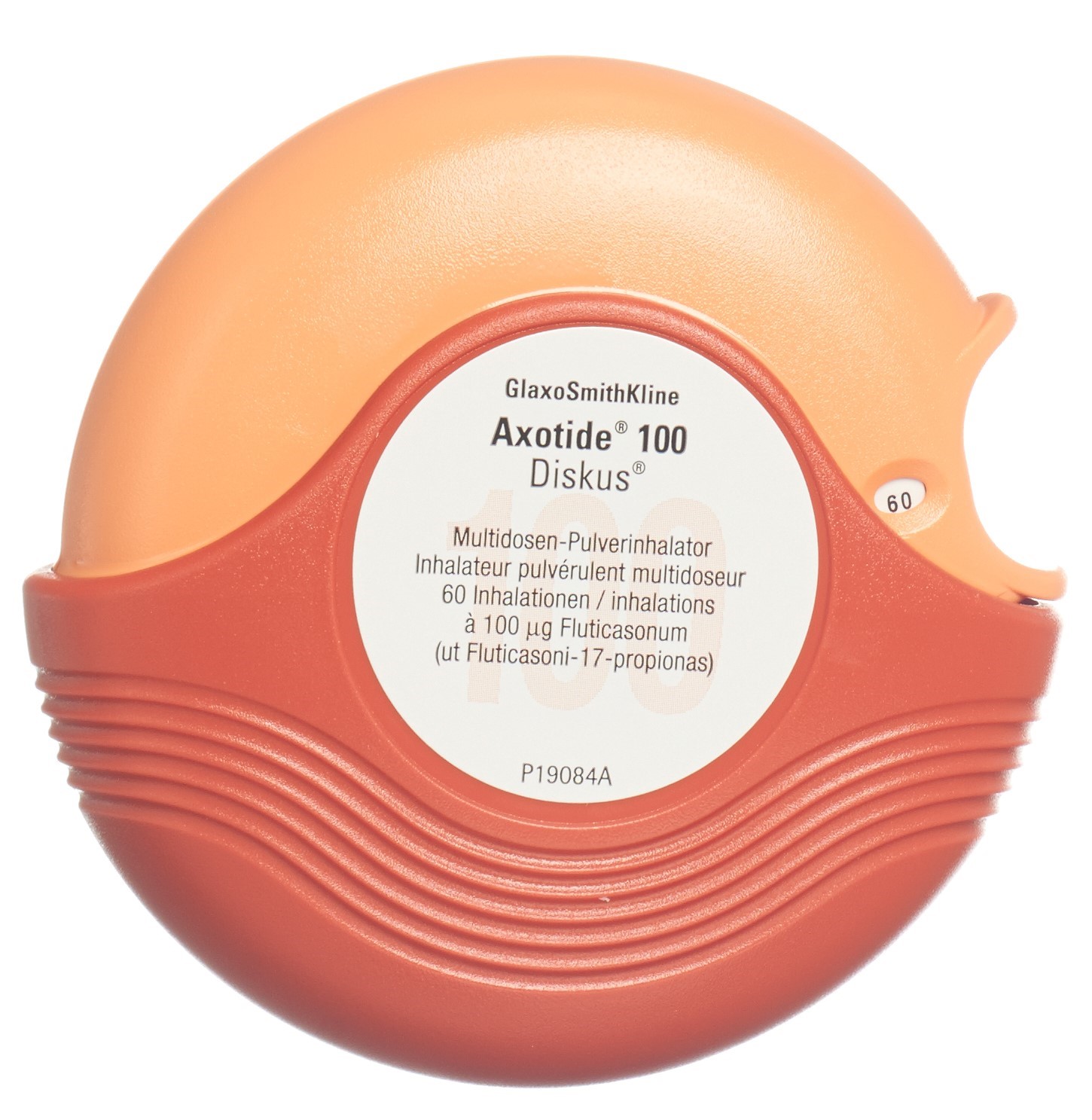 Image 1 - Axotide 100 Diskus multidose, pdr inh 100 mcg 