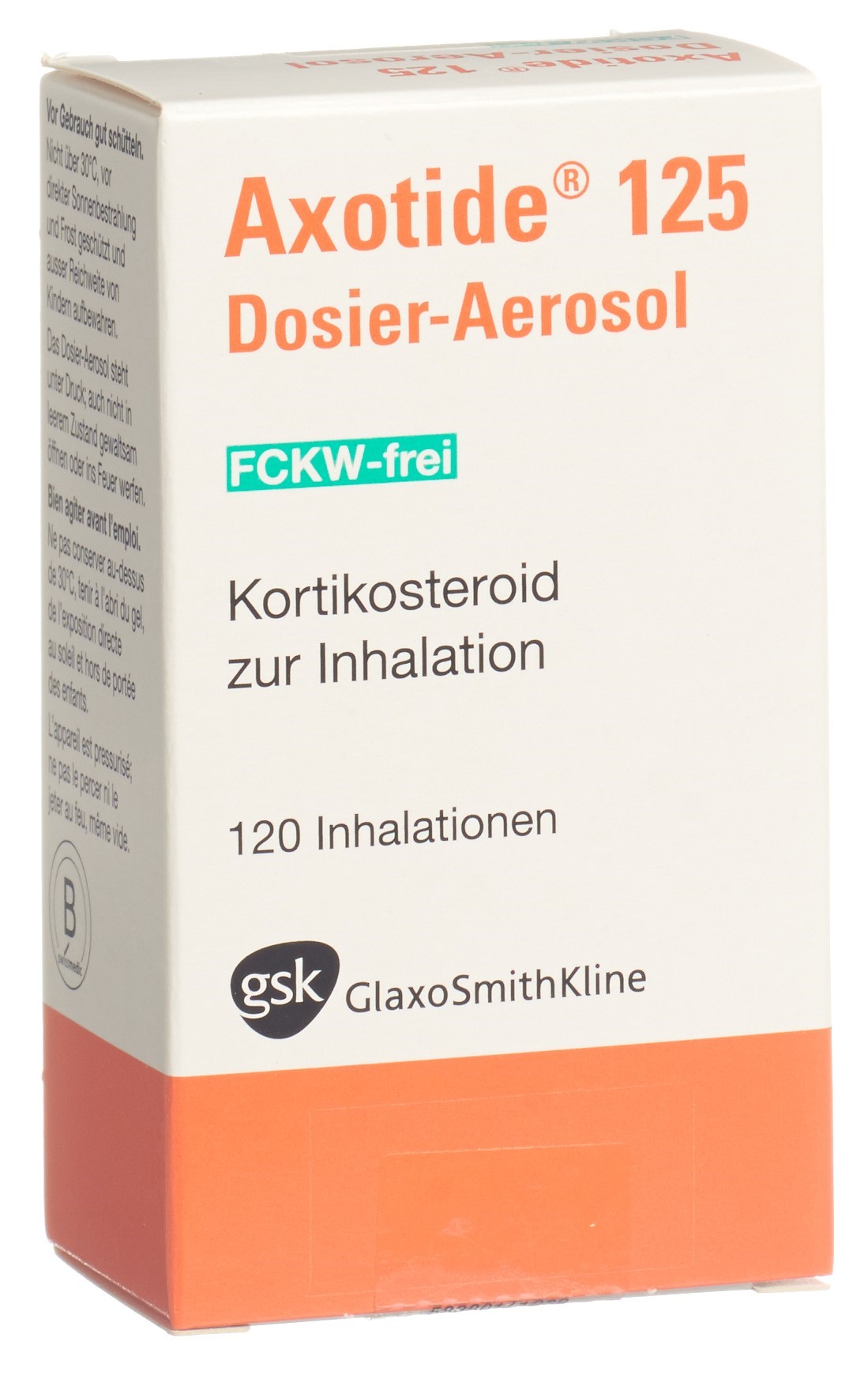 Image 3 - Axotide 125, aéros doseur 125 mcg sans-CFC 