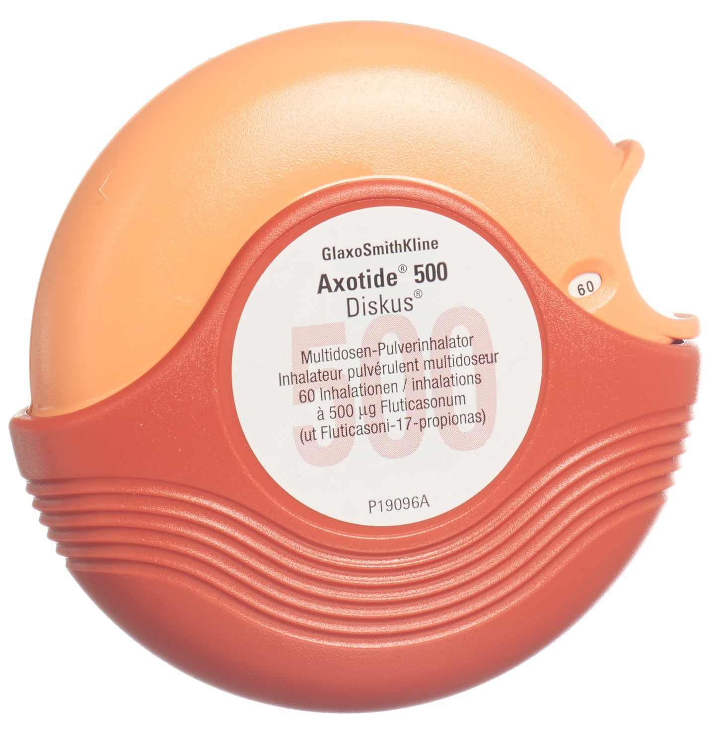 Image 1 - Axotide 500 Diskus multidose, pdr inh 500 mcg 