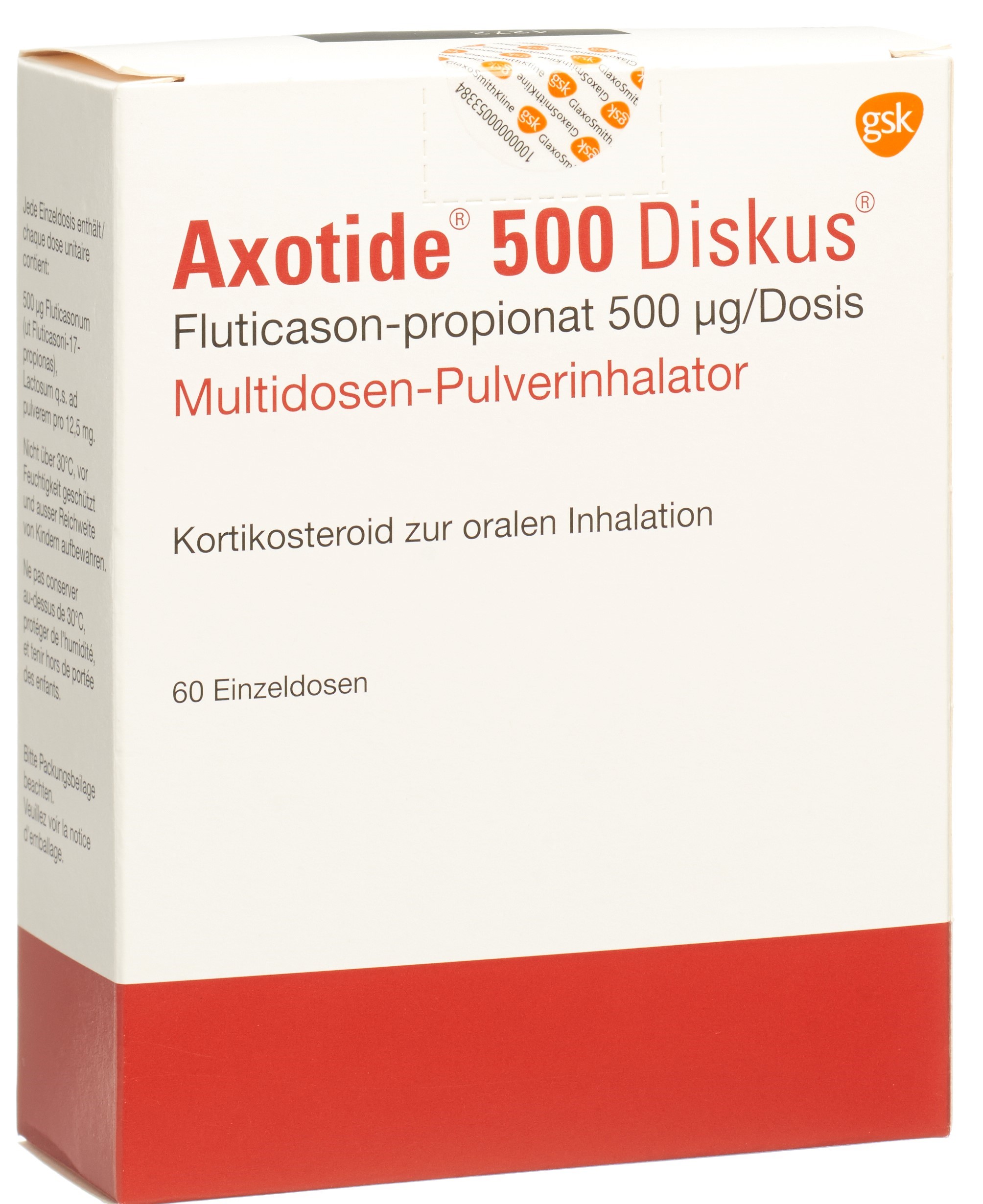 Image 3 - Axotide 500 Diskus multidose, pdr inh 500 mcg 