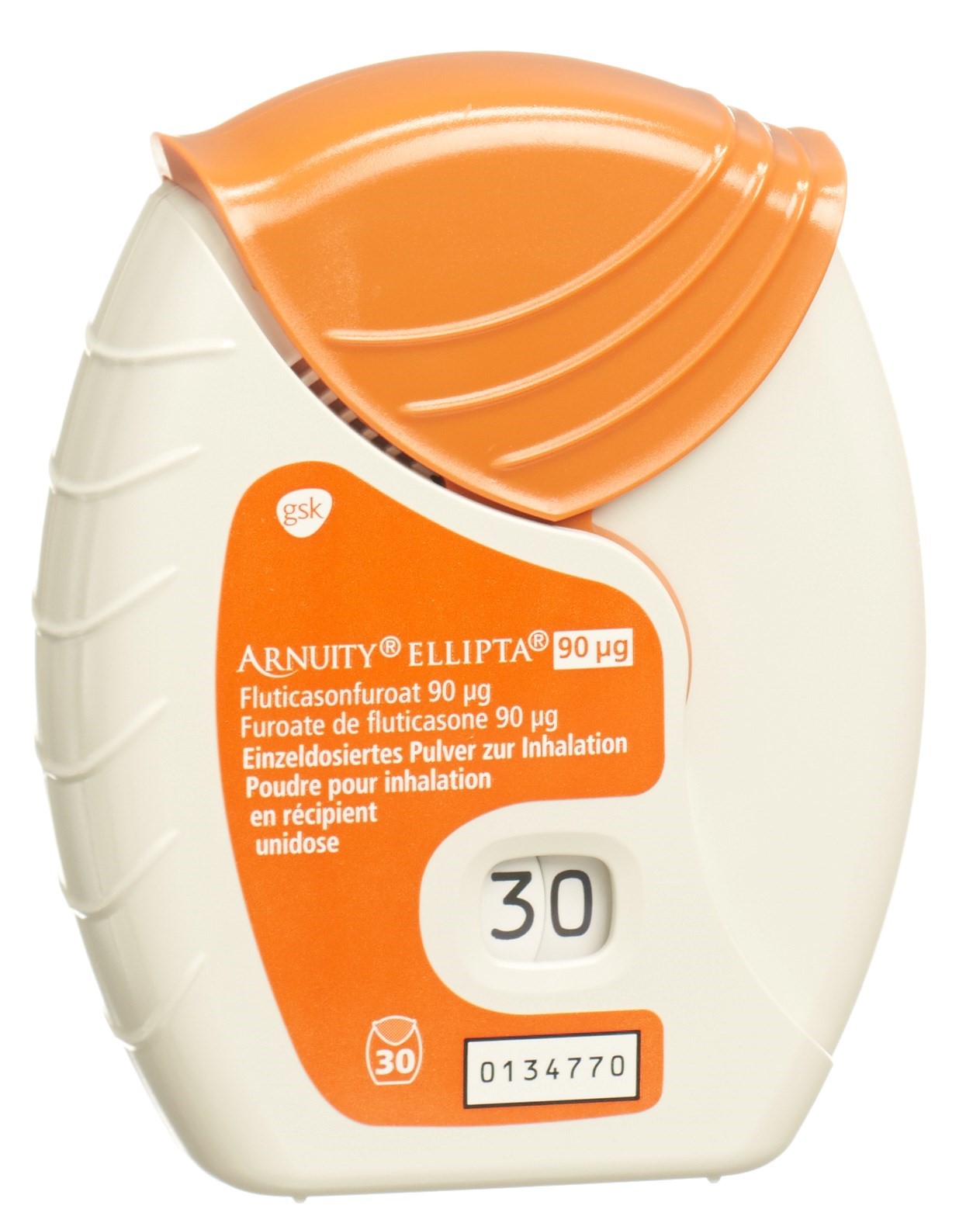 Image 1 - Arnuity Ellipta, pdr inh 90 mcg 