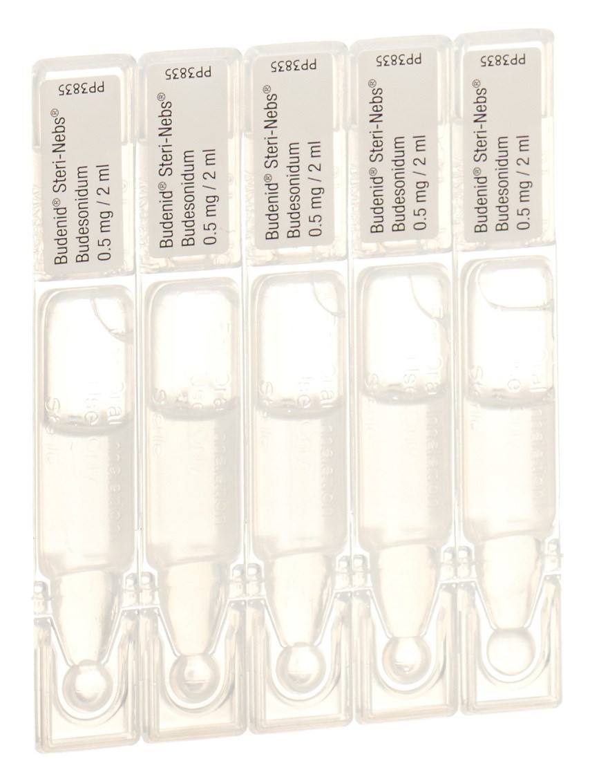 Image 1 - Budenid Steri Nebs, susp inhal 0.5 mg/2ml 