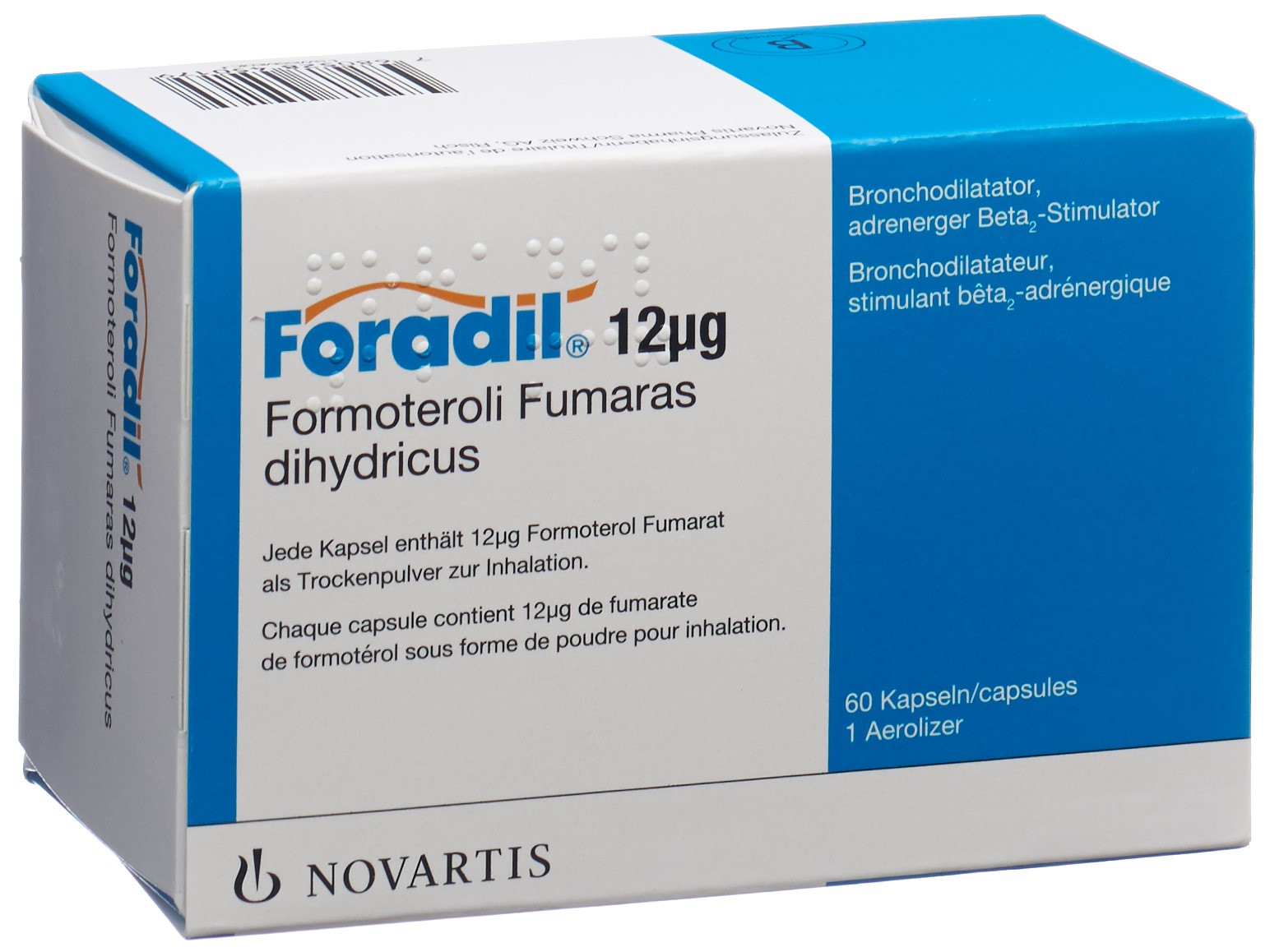 Image 5 - Foradil poudre, caps inh 12 mcg 