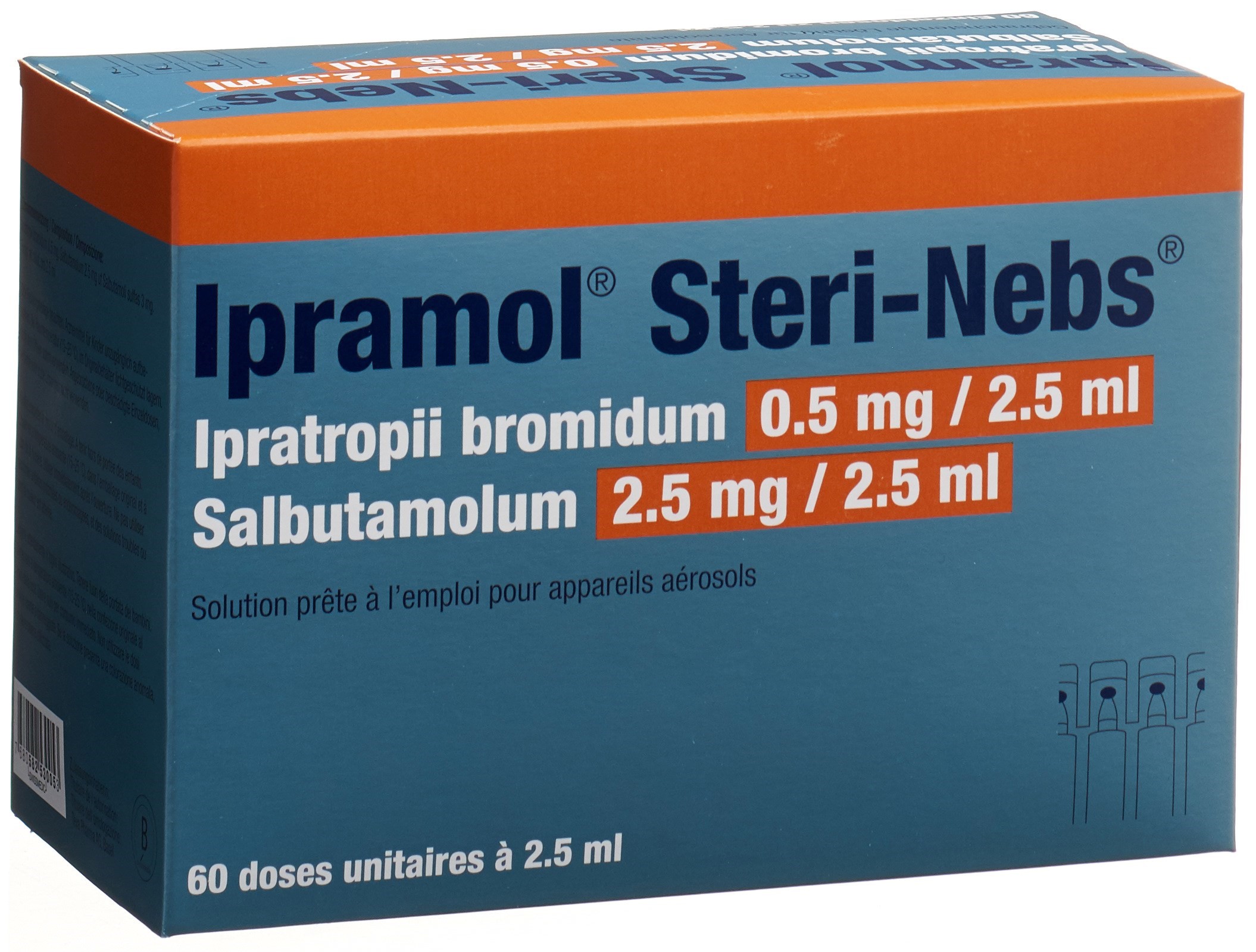 Image 4 - Ipramol Steri Nebs, sol inhal 2.5 ml amp 