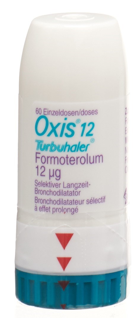 Image 1 - Oxis turbuhaler, pdr inh 12 mcg/dose 