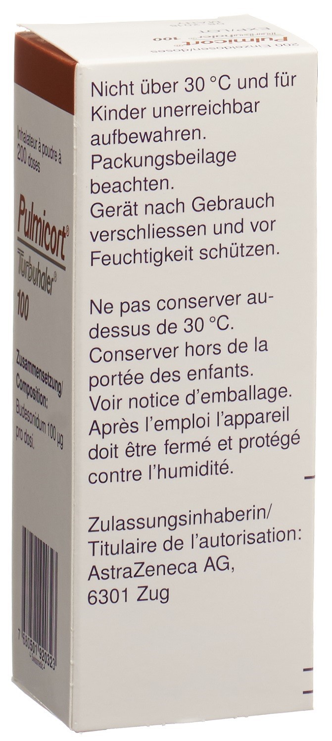 Image 4 - Pulmicort 100 turbuhaler, pdr inh 0.1 mg 
