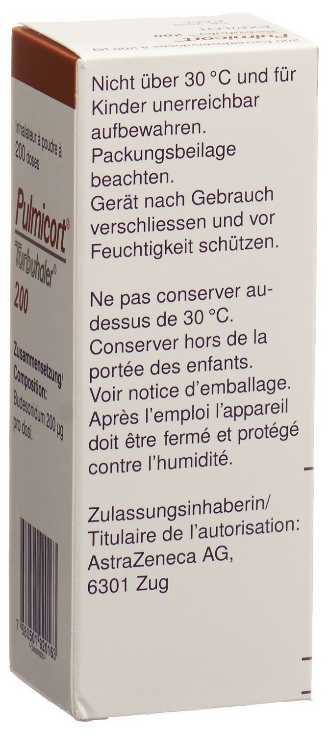 Image 4 - Pulmicort 200 turbuhaler, pdr inh 0.2 mg 