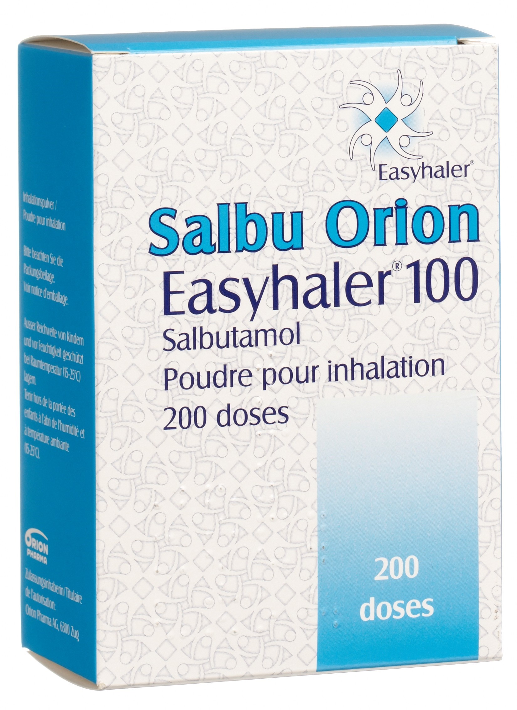 Image 4 - Salbu Orion Easyhaler 100, pdr inh 0.1 mg 