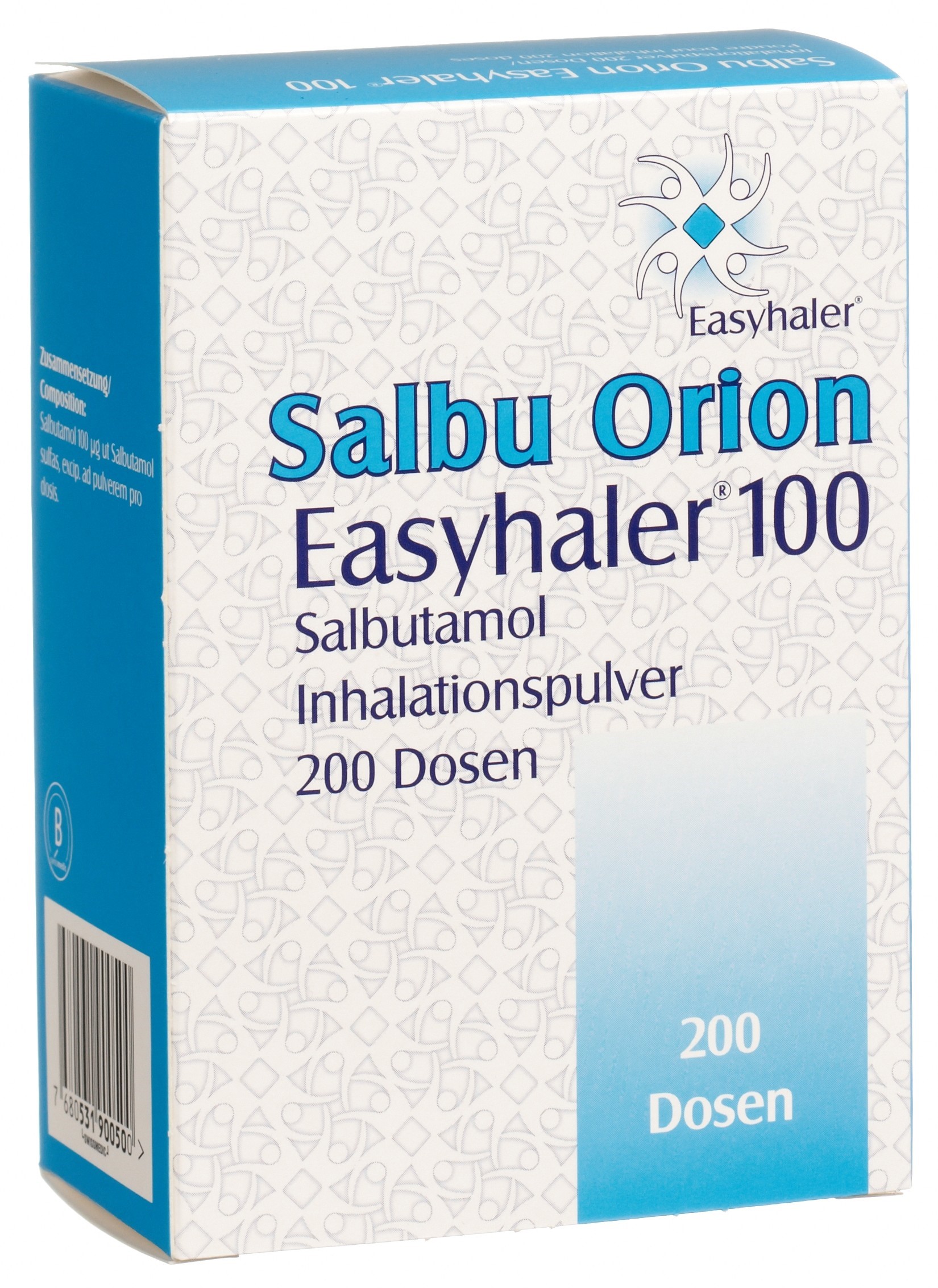 Image 3 - Salbu Orion Easyhaler 100, pdr inh 0.1 mg 