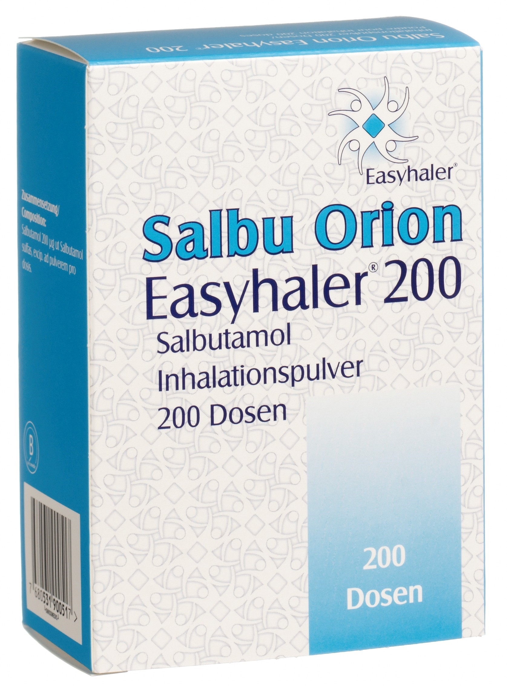 Image 3 - Salbu Orion Easyhaler 200, pdr inh 0.2 mg 