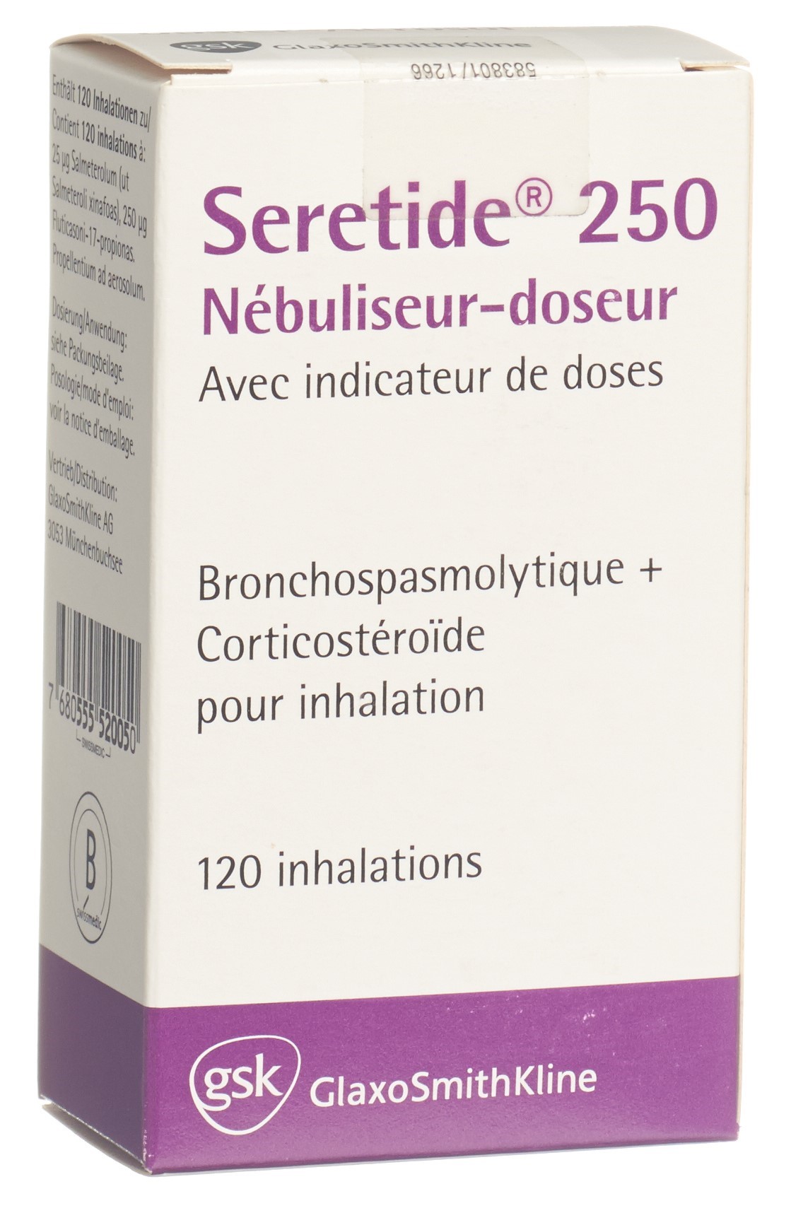 Image 4 - Seretide 250, aéros doseur 