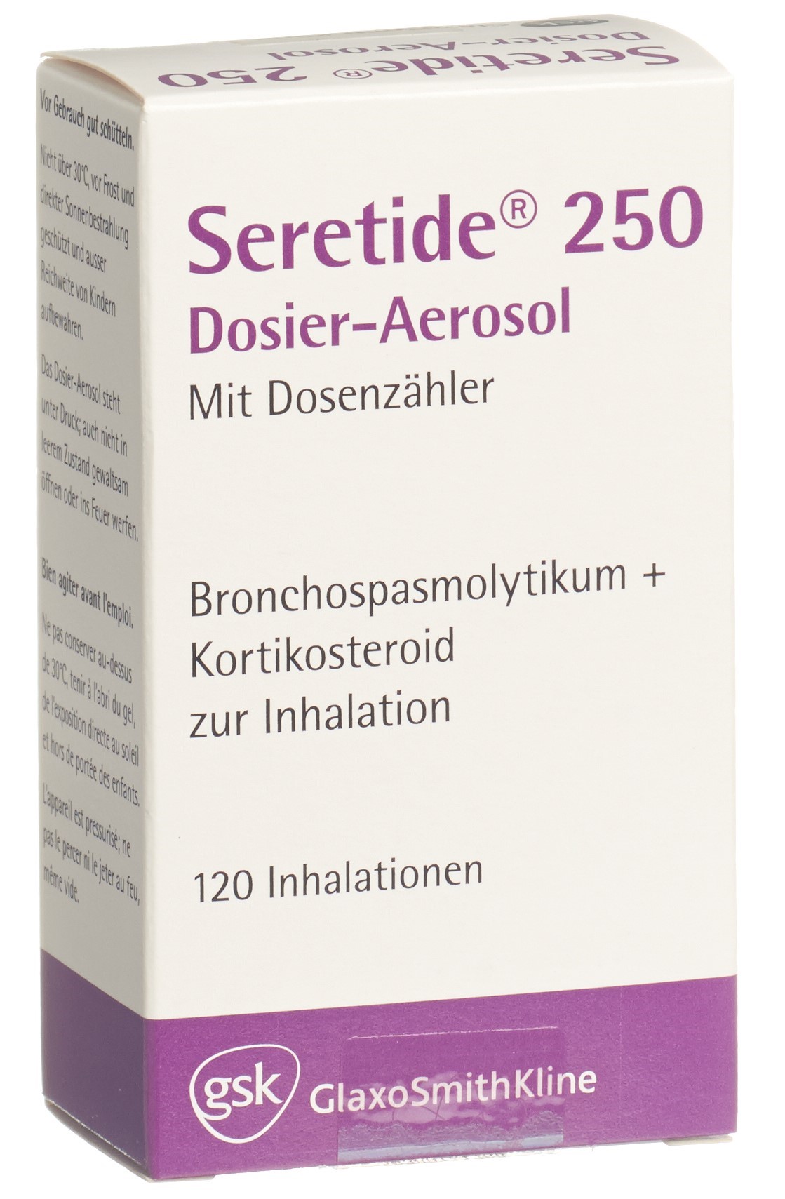 Image 3 - Seretide 250, aéros doseur 