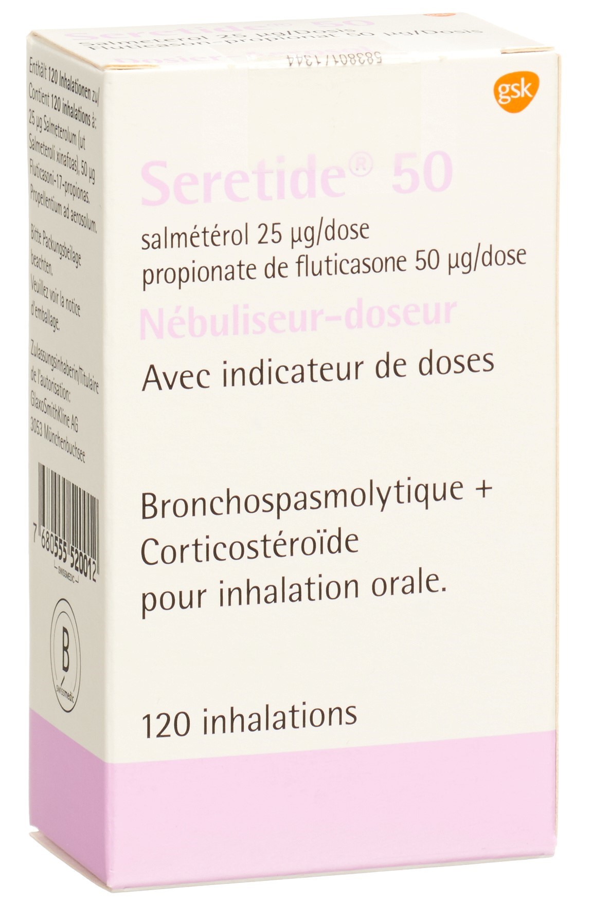 Image 4 - Seretide 50, aéros doseur 