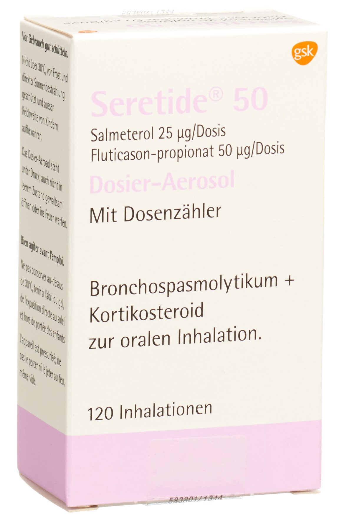 Image 3 - Seretide 50, aéros doseur 