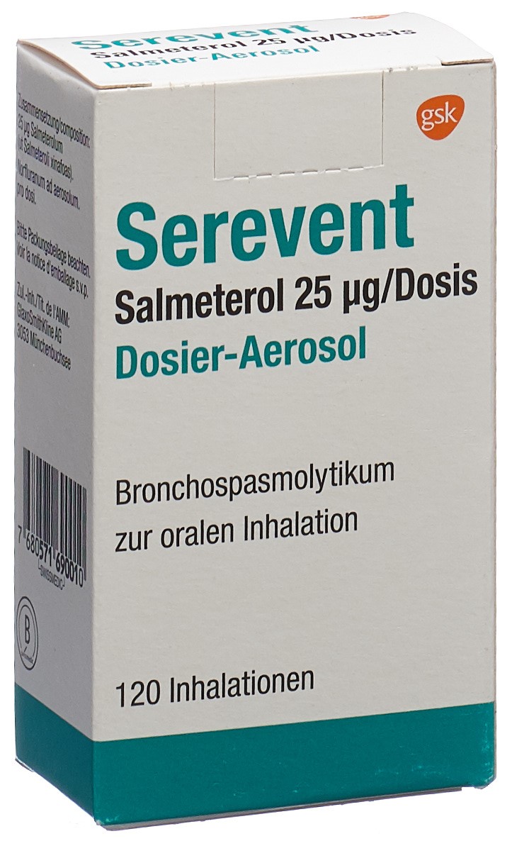 Image 1 - Serevent, aéros doseur 25 mcg 
