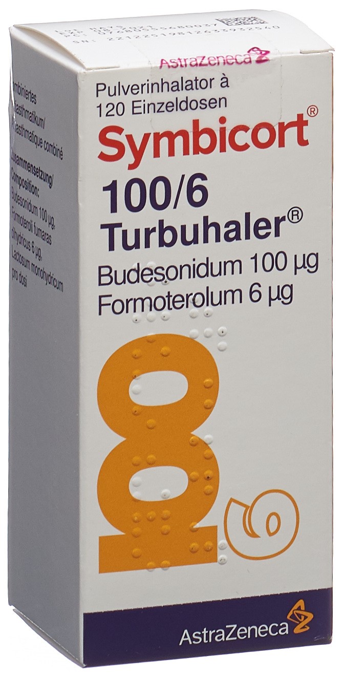 Image 7 - Symbicort 100/6 turbuhaler, pdr inh 