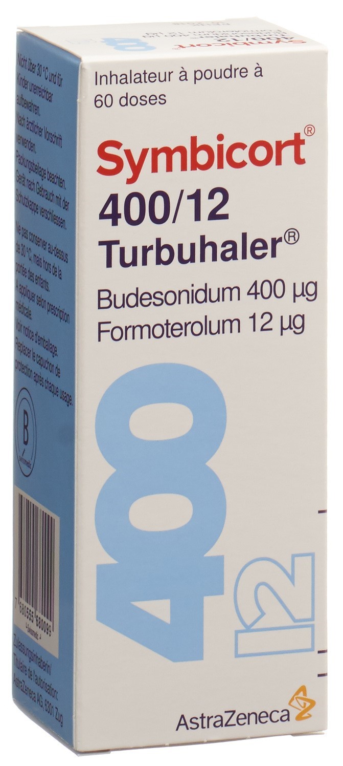 Image 4 - Symbicort 400/12 turbuhaler, pdr inh 