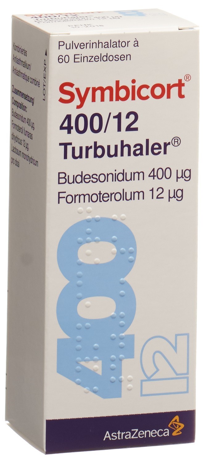 Image 3 - Symbicort 400/12 turbuhaler, pdr inh 