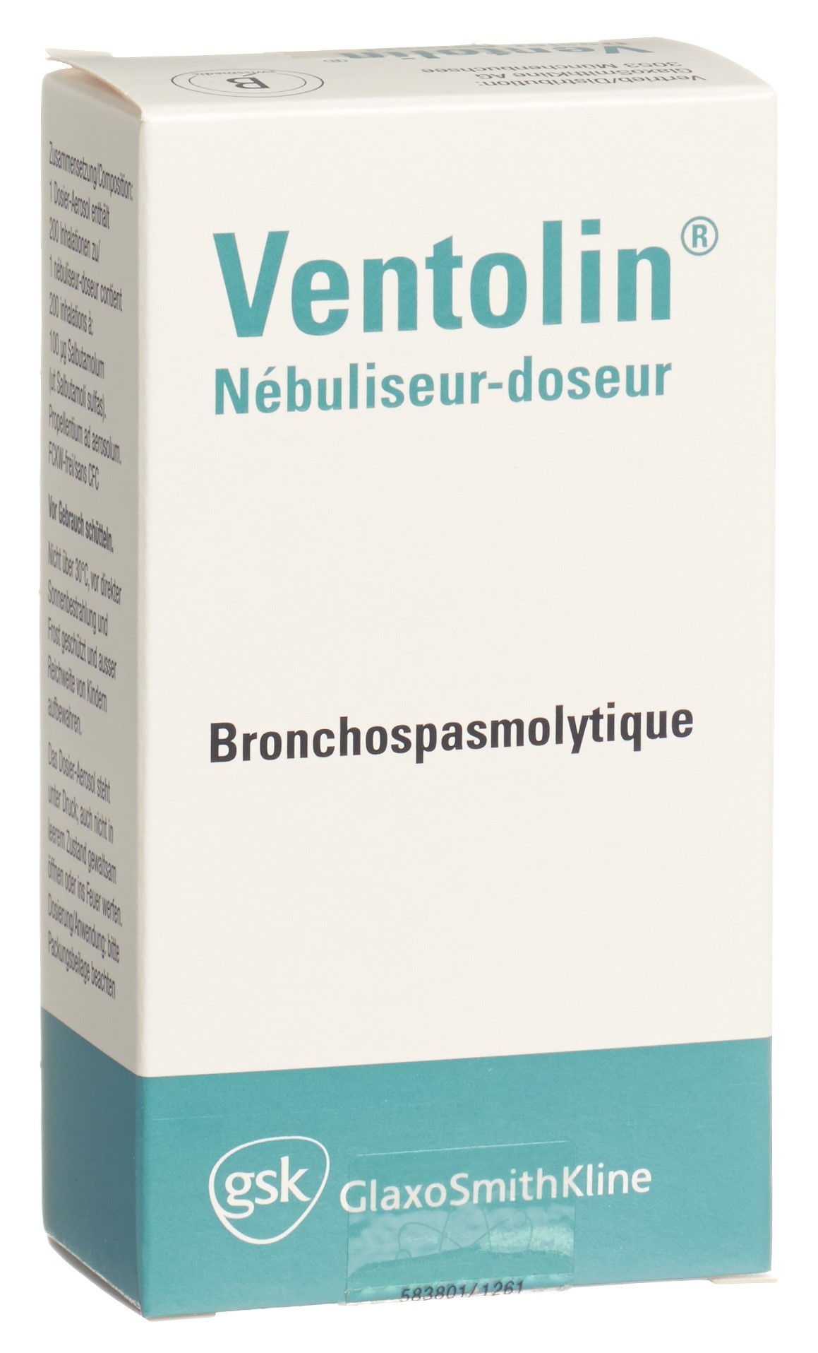 Image 4 - Ventolin, aéros doseur 100 mcg 