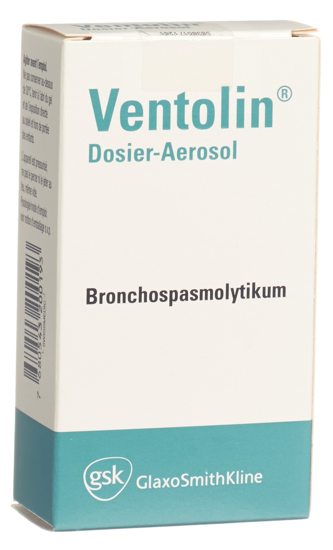 Image 3 - Ventolin, aéros doseur 100 mcg 