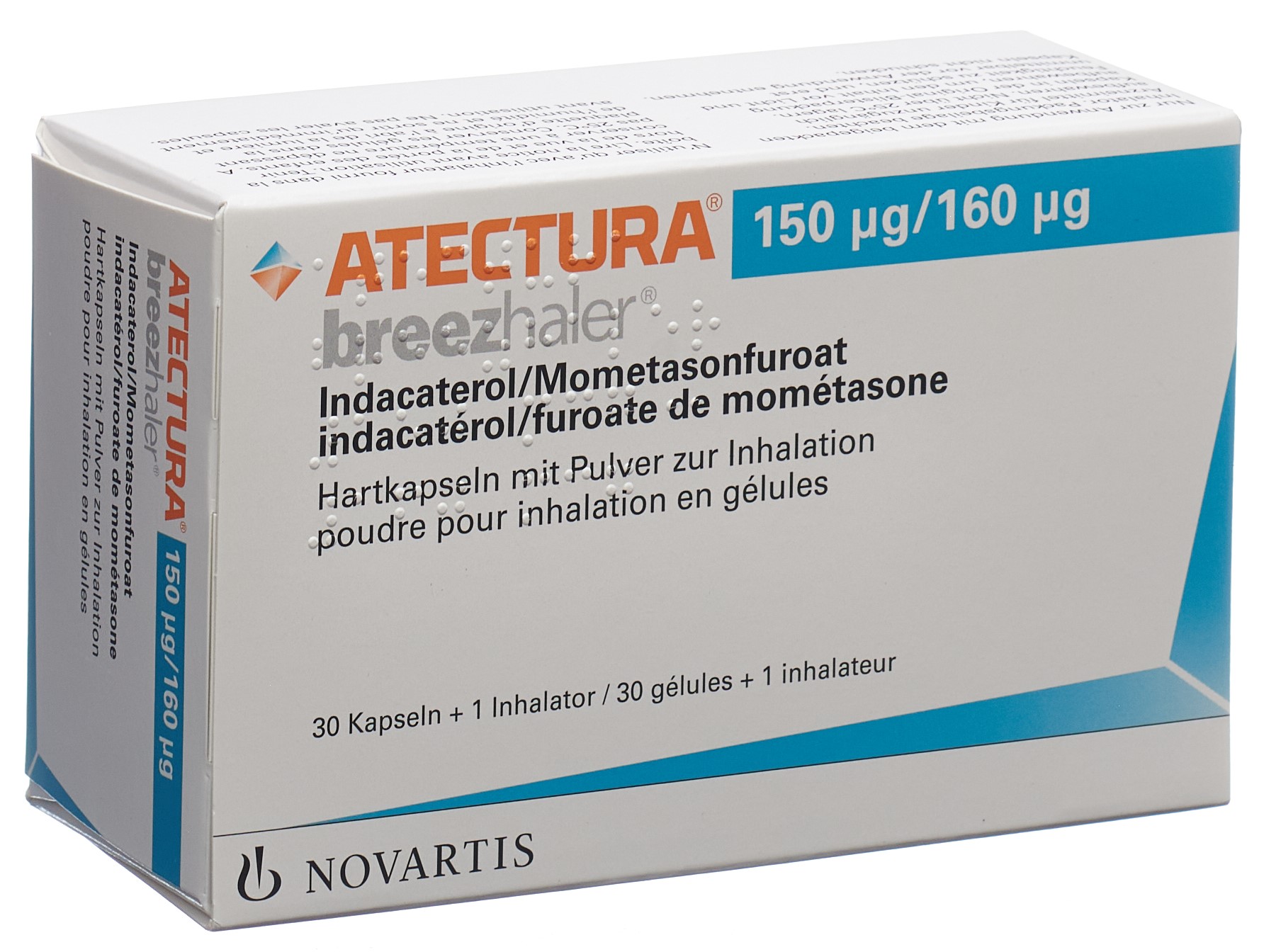 Image 1 - Atectura Breezhaler, caps inh 150mcg/160mcg 