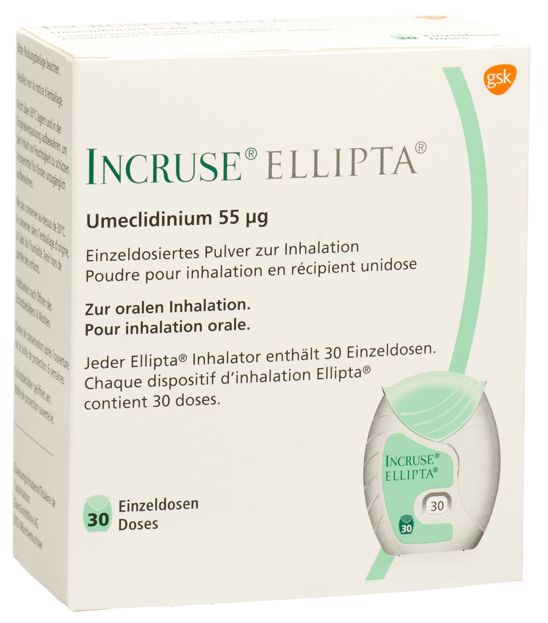 Image 3 - Incruse Ellipta, pdr inh 55 mcg 