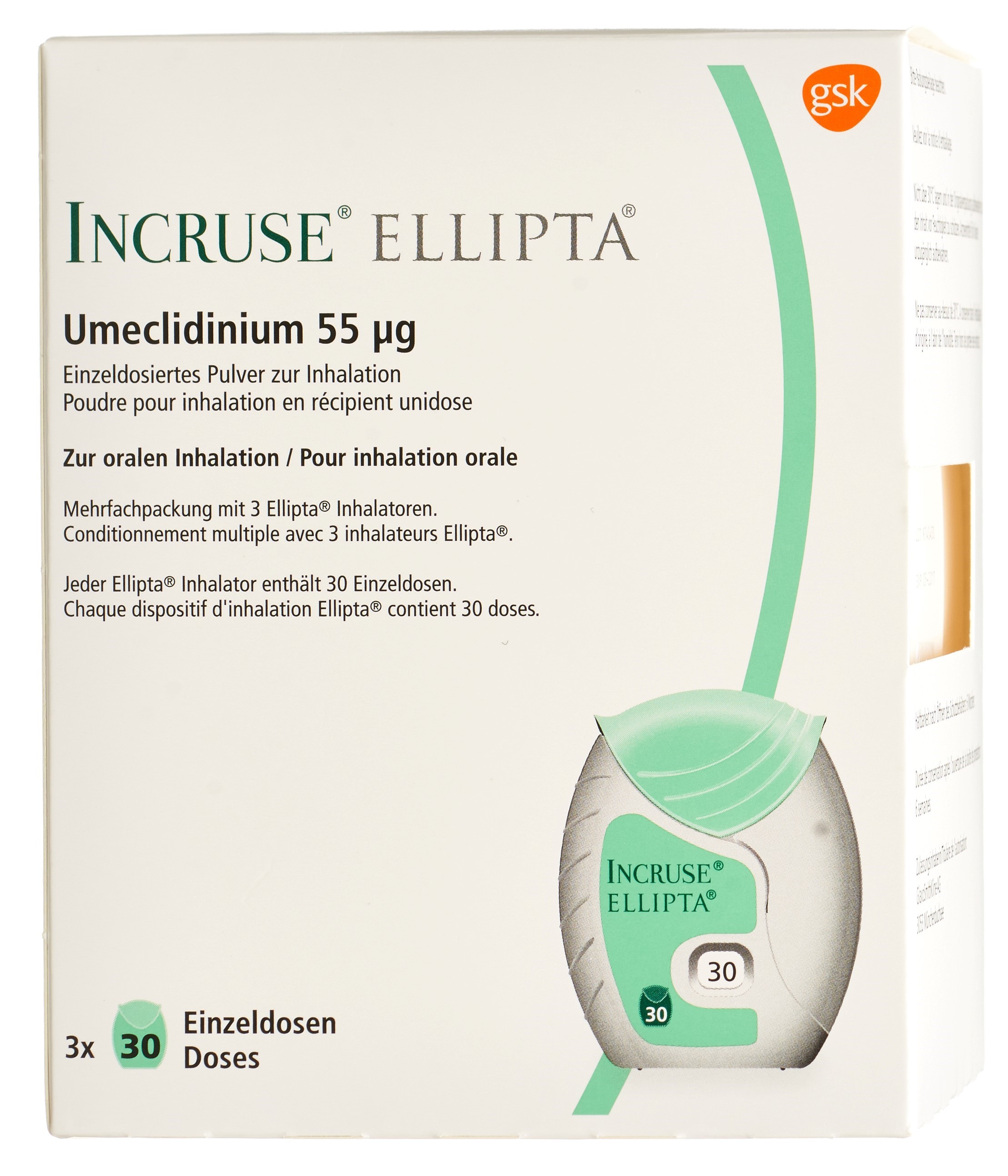 Image 8 - Incruse Ellipta, pdr inh 55 mcg 