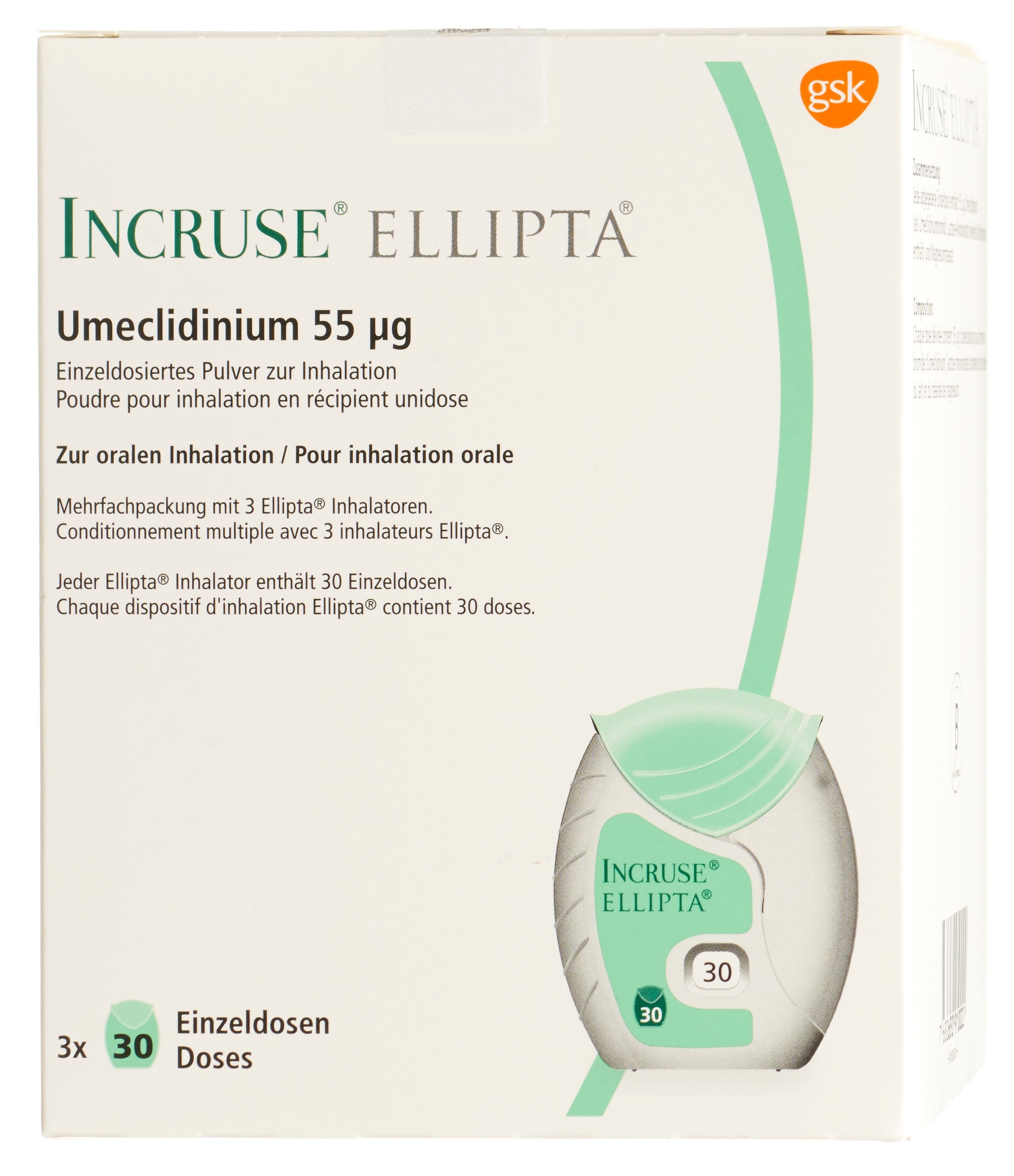 Image 7 - Incruse Ellipta, pdr inh 55 mcg 