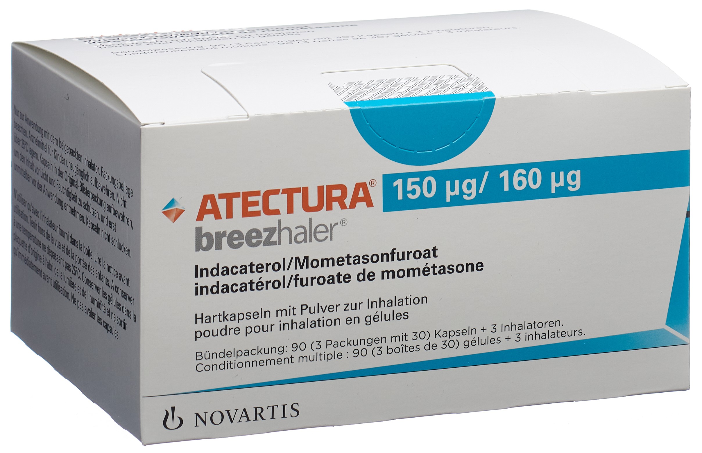 Image 2 - Atectura Breezhaler, caps inh 150mcg/160mcg 