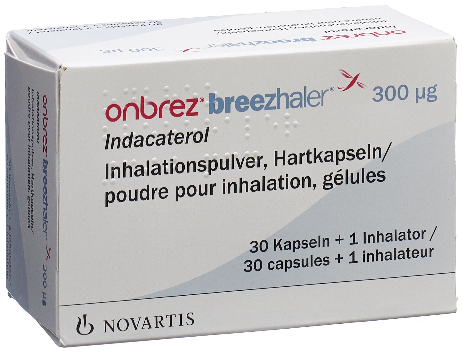 Image 1 - Onbrez Breezhaler, caps inh 0.3 mg 