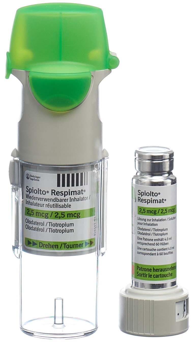 Image 1 - Spiolto Respimat, sol inhal 2.5 mcg/pulv réutilisa 
