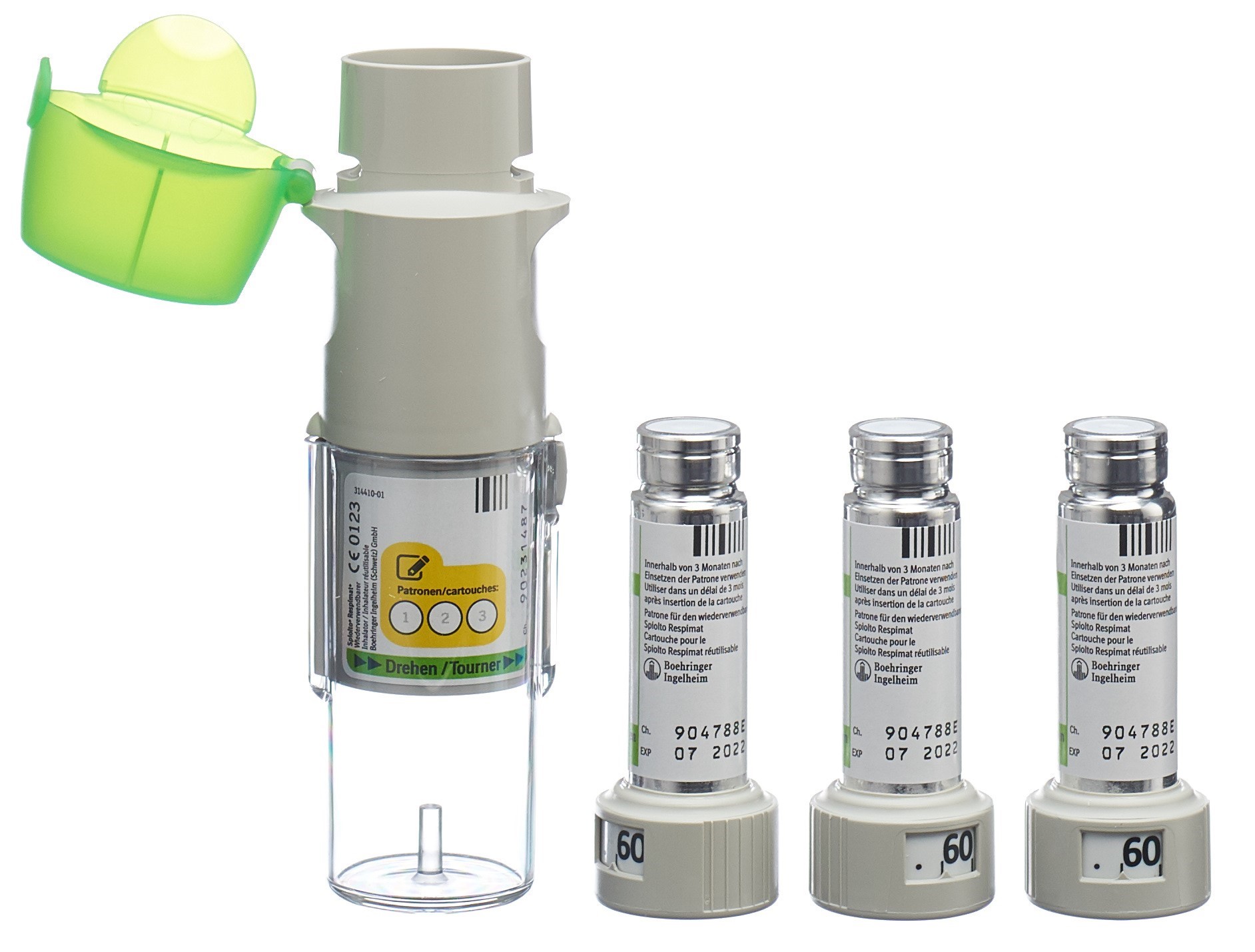 Image 5 - Spiolto Respimat, sol inhal 2.5 mcg/pulv réutilisa 