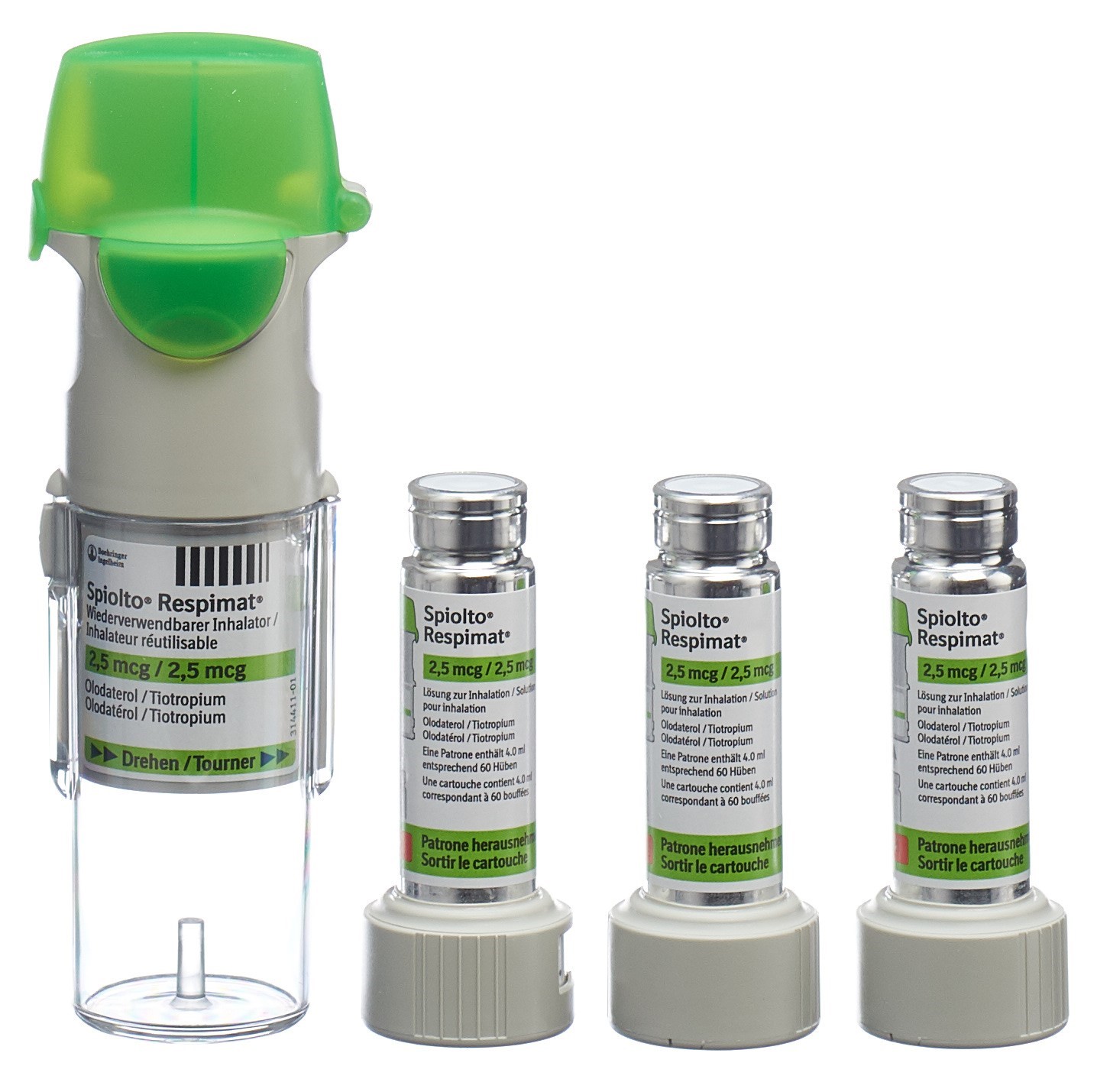 Image 4 - Spiolto Respimat, sol inhal 2.5 mcg/pulv réutilisa 